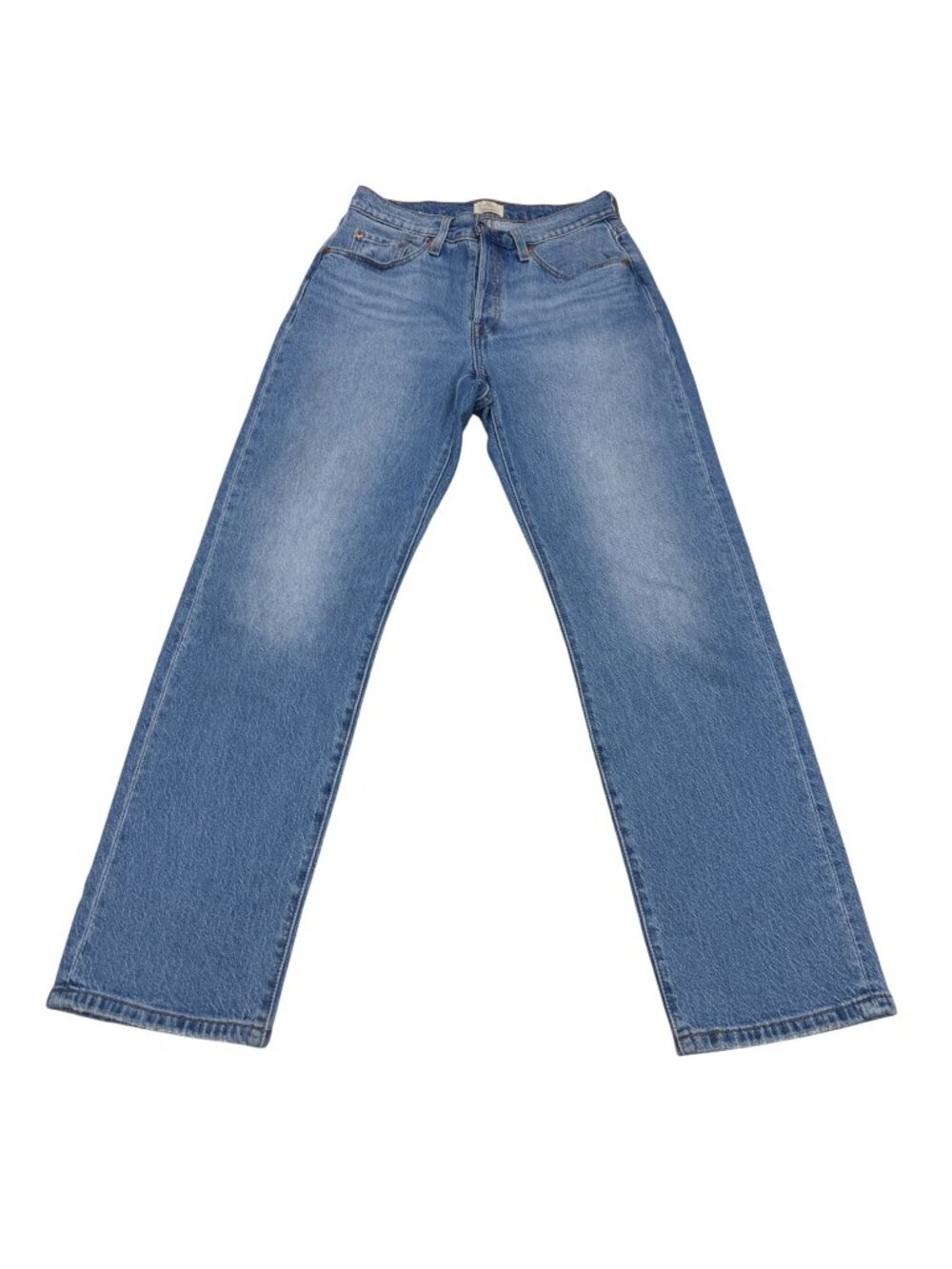 Levi's 501 Curve Women's Button Fly Blue Jeans, Size 27/30